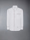 OXFORD GROSGRAIN FRAMING SHIRT - WHITE