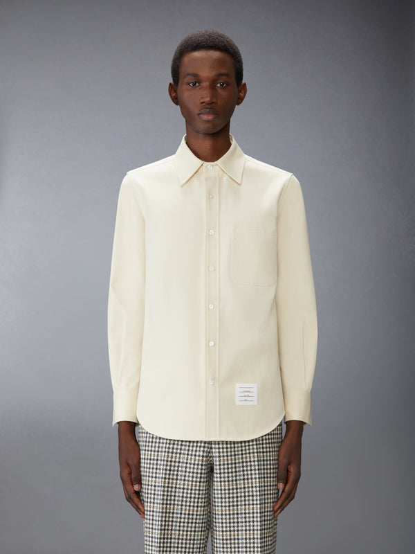 DENIM STRAIGHT FIT SHIRT - image 2