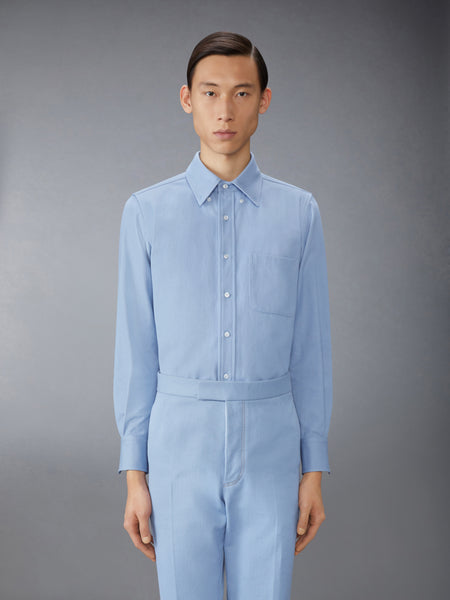 DENIM STRAIGHT FIT SHIRT