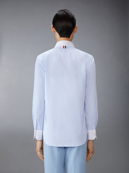 MICRO UNIVERSITY STRIPED POPLIN SHIRT