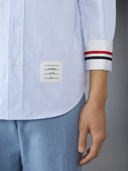 MICRO UNIVERSITY STRIPED POPLIN SHIRT