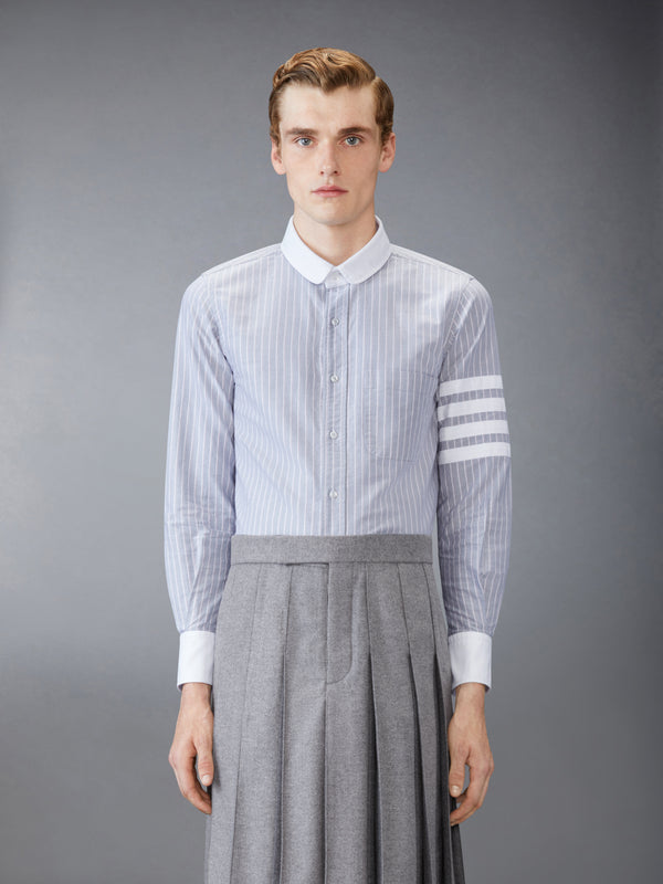OXFORD 4-BAR SHADOW PINSTRIPE SHIRT - image 1