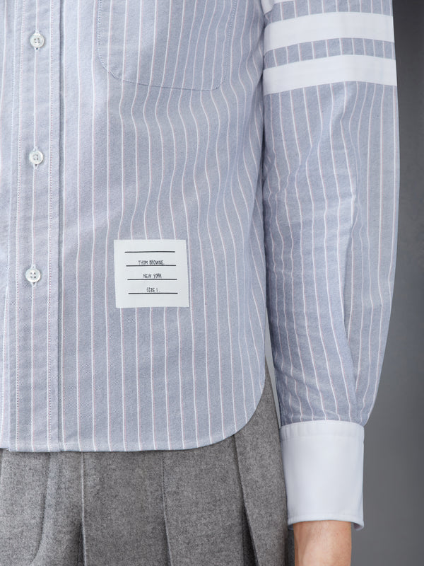 OXFORD 4-BAR SHADOW PINSTRIPE SHIRT - image 5