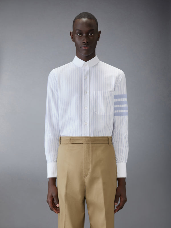 OXFORD 4-BAR SHADOW PINSTRIPE SHIRT - image 1