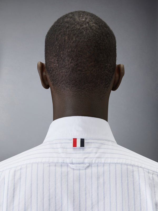 OXFORD 4-BAR SHADOW PINSTRIPE SHIRT - image 6