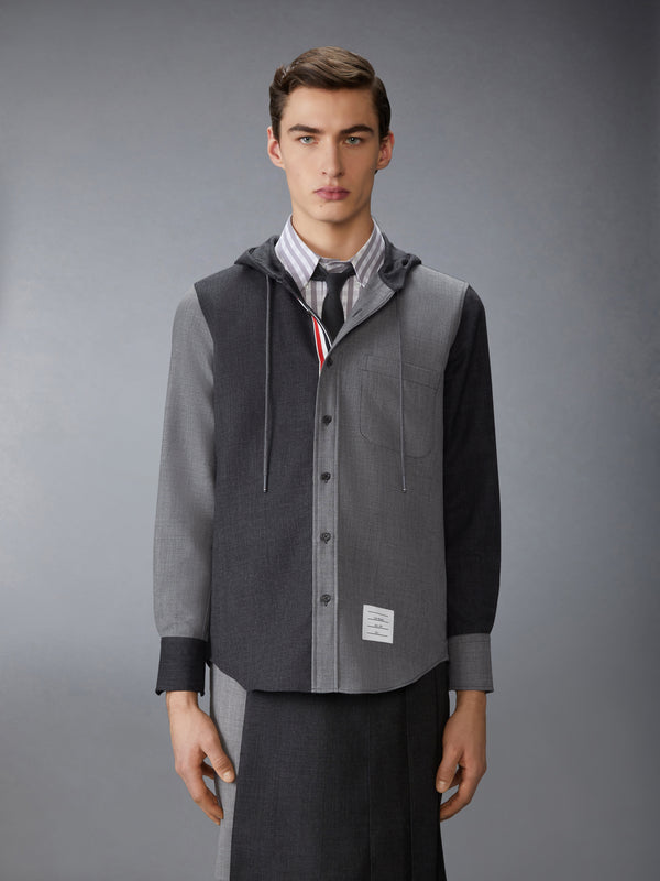 FRESCO FUNMIX HOODED SHIRT - image 1
