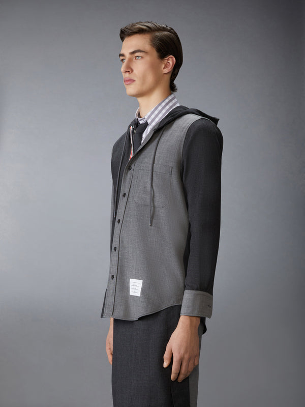 FRESCO FUNMIX HOODED SHIRT - image 2