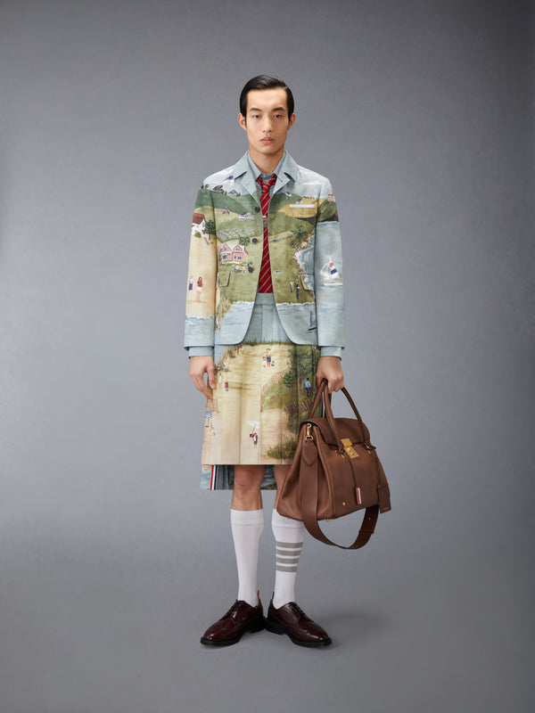 POPLIN NANTUCKET SCENIC UTILITY SHIRT - image 3