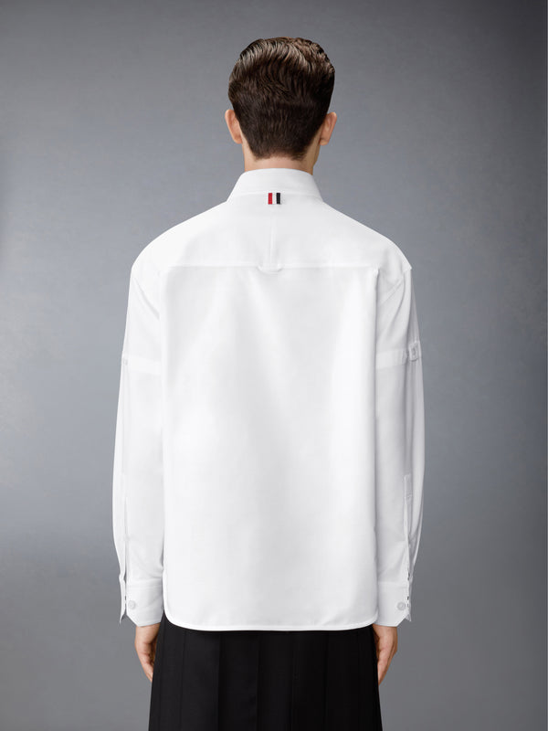 OPIQUE DOUBLE NEEDLE ARMBAND OVERSIZED SHIRT - image 2