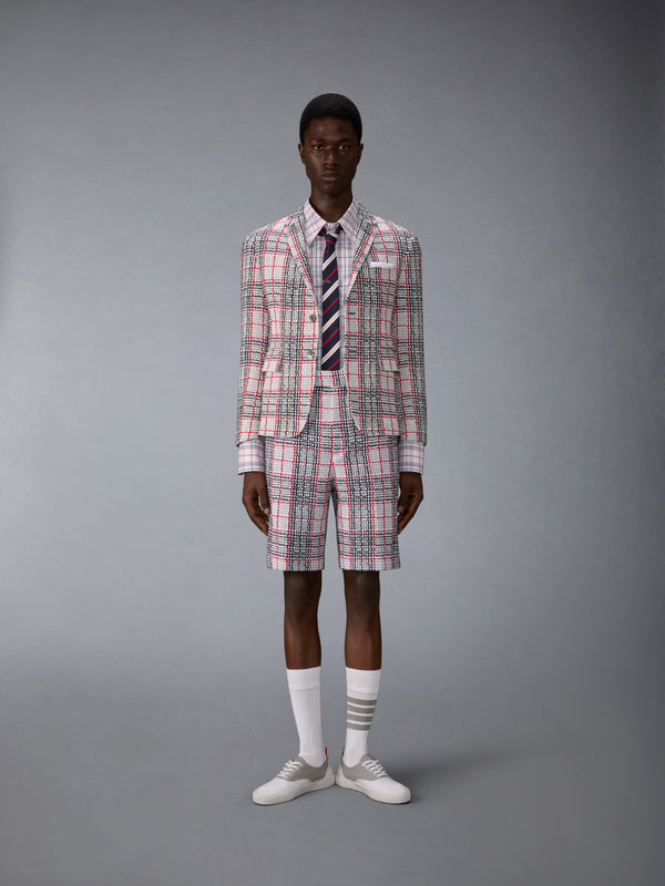 PLAID CHECK POPLIN ARMBAND OVERSIZED SHIRT - image 4