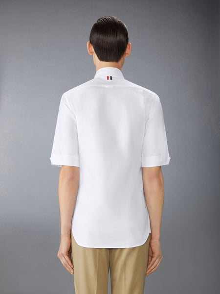 OXFORD RWB GROSGRAIN SHORT SLEEVE SHIRT