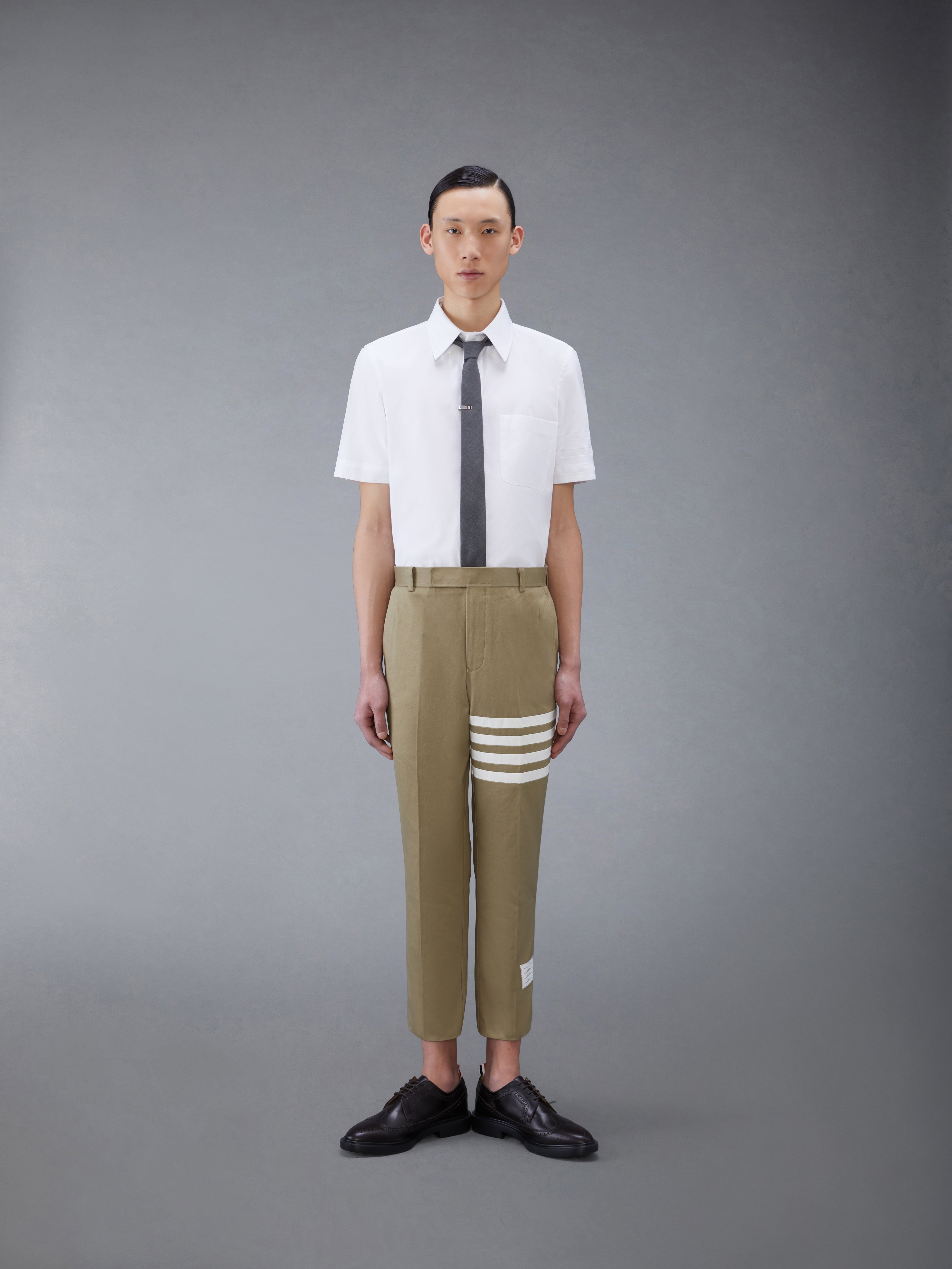 オックスフォード 4-BAR 半袖シャツ | Thom Browne