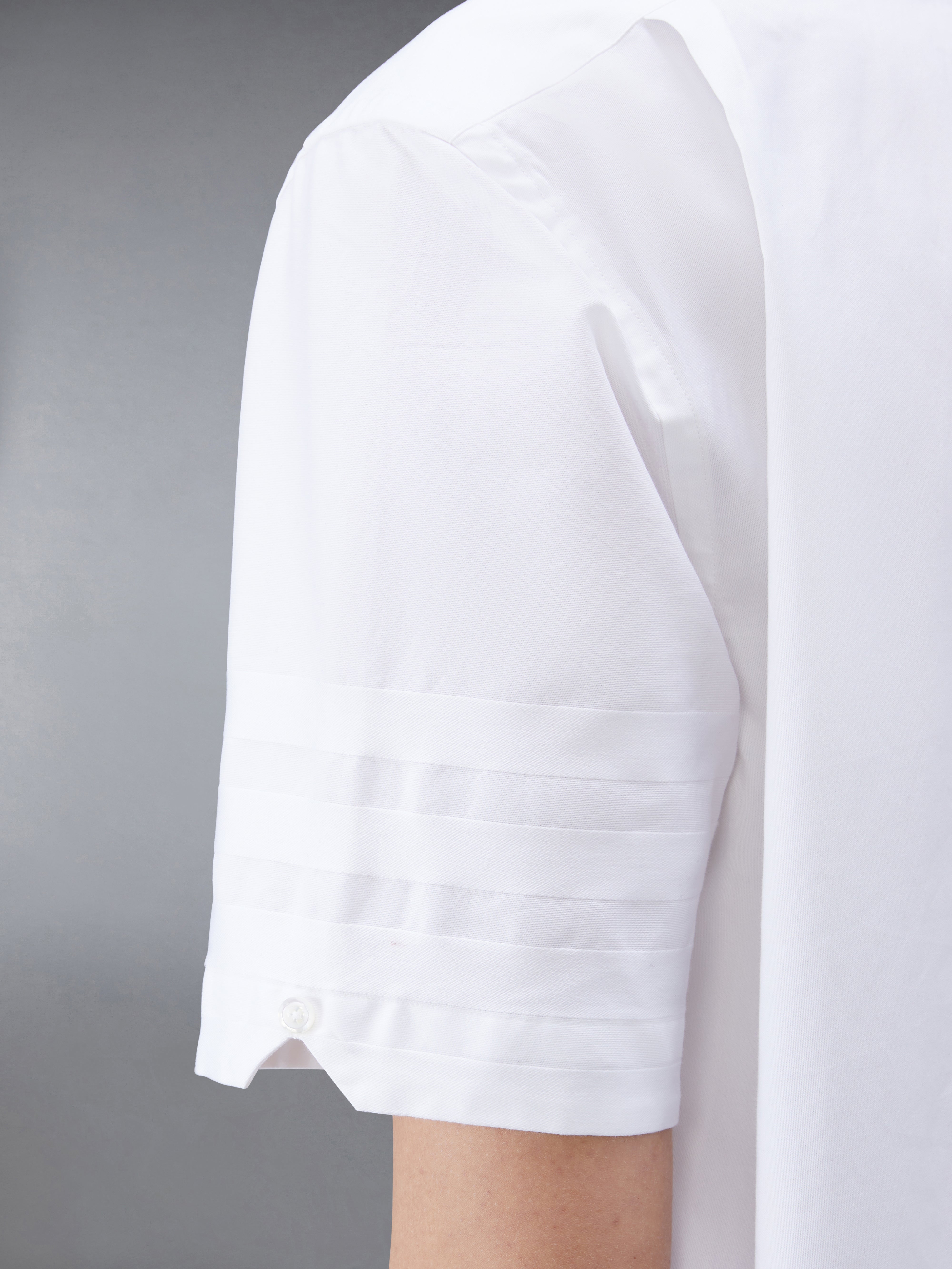 Oxford 4 Bar Straight Fit Shirt | Thom Browne Oxford 4 Bar Straight Fit Shirt | Thom Browne