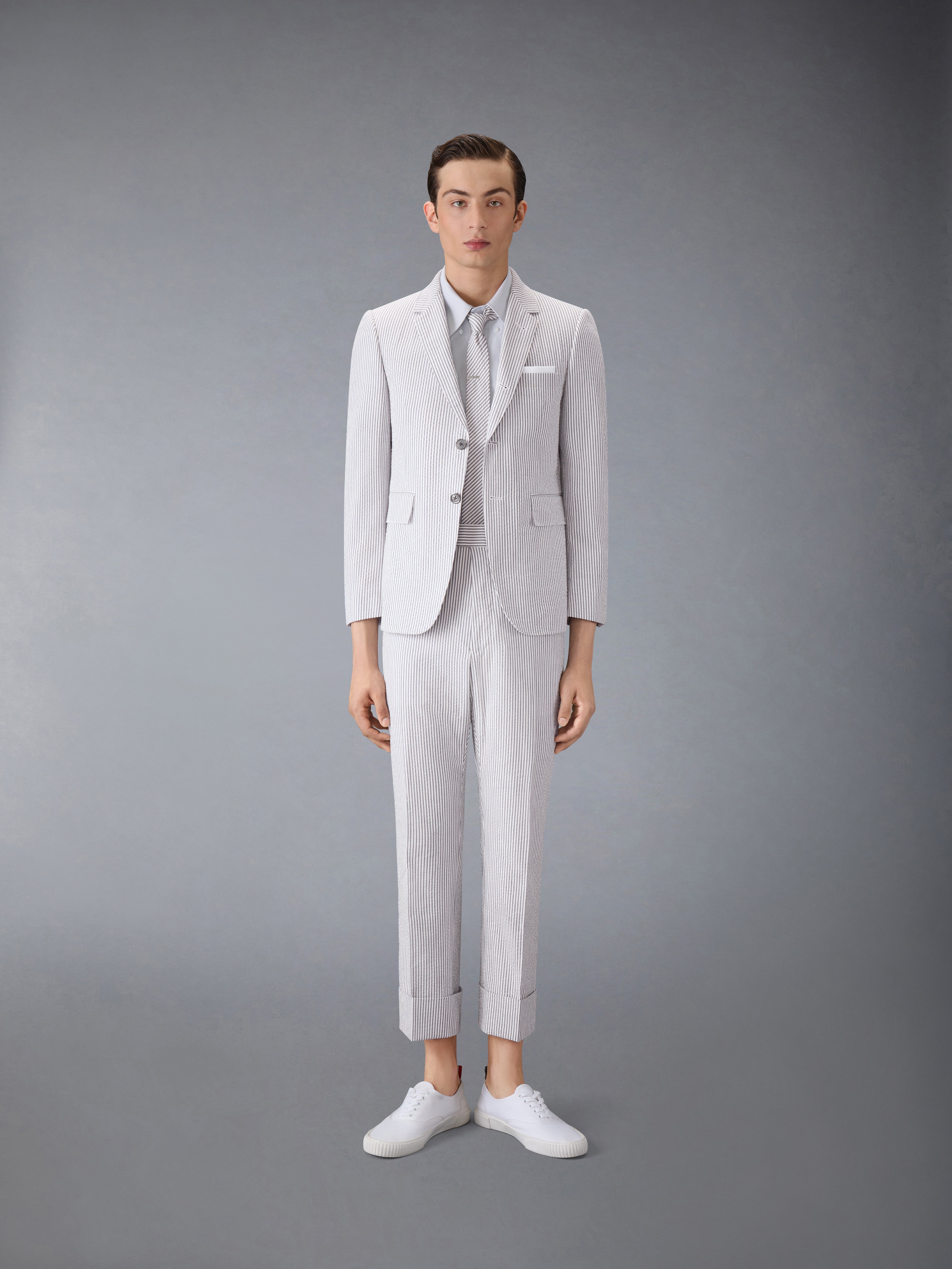 OXFORD SHORT SLEEVE SHIRT | Thom Browne