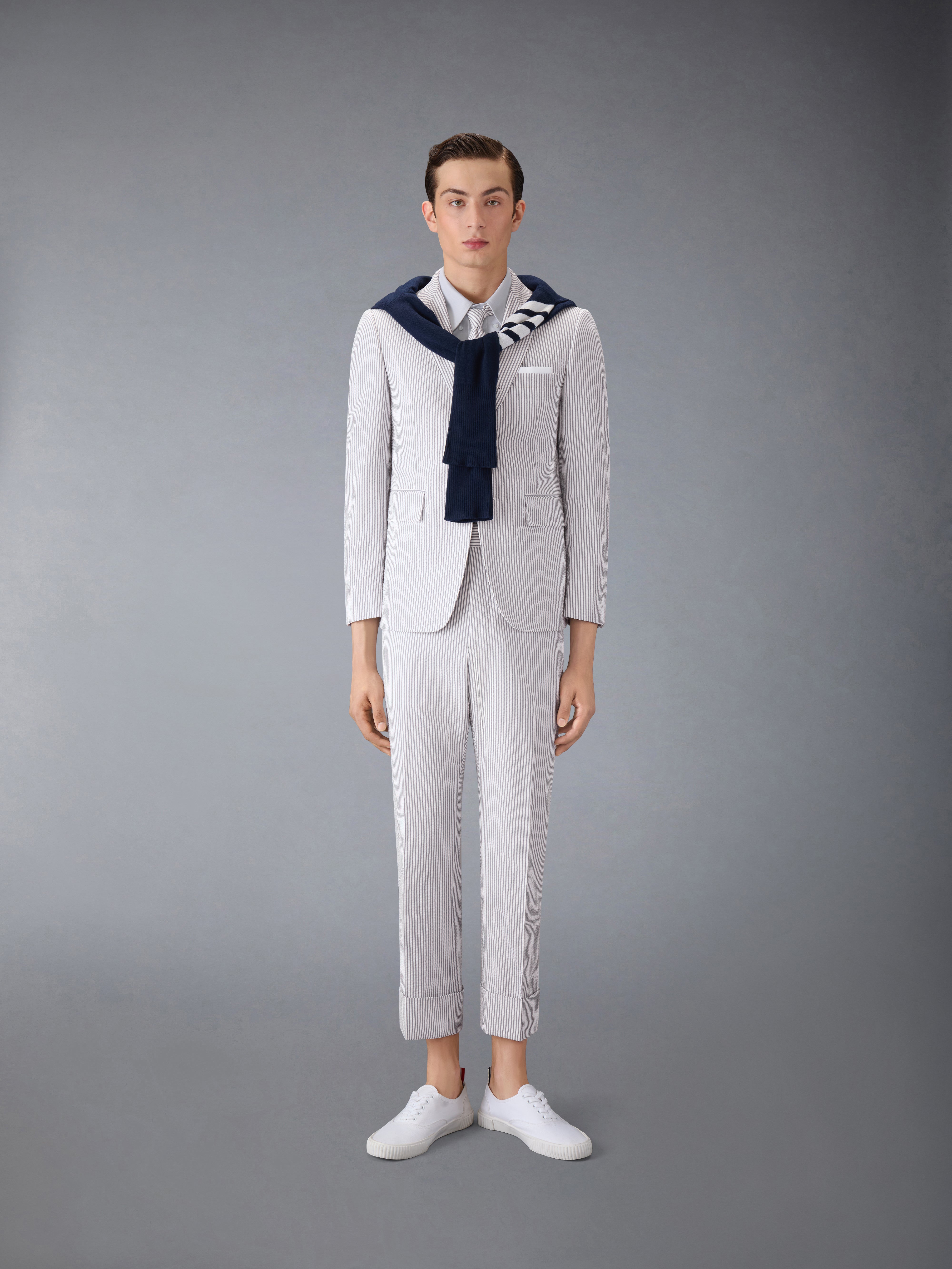 OXFORD SHORT SLEEVE SHIRT | Thom Browne
