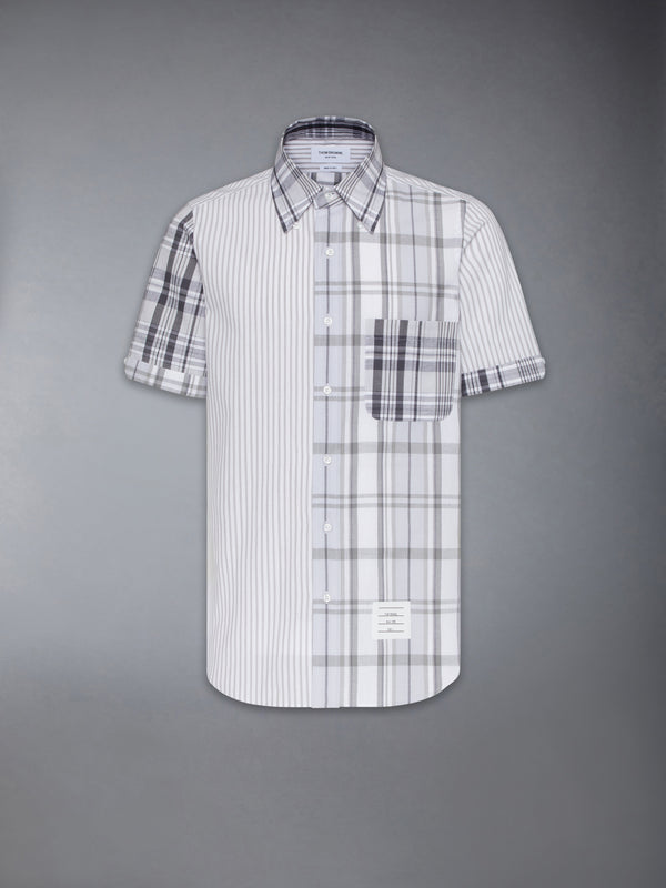 FUNMIX MADRAS COTTON SHORT SLEEVE SHIRT - featured image