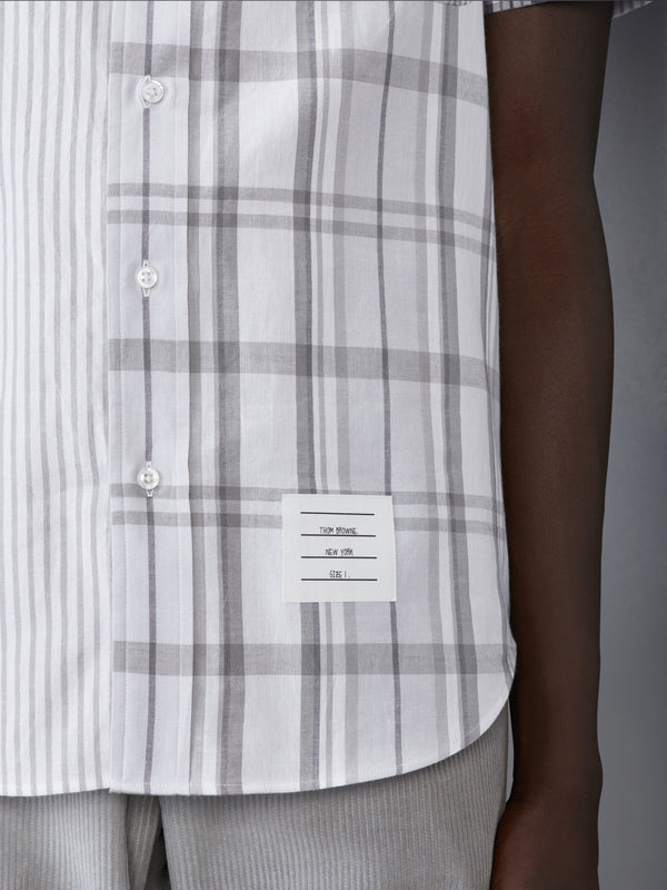 FUNMIX MADRAS COTTON SHORT SLEEVE SHIRT - image 5