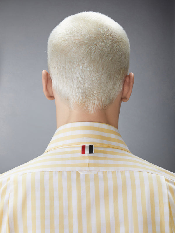 GINGHAM CHECK POPLIN SHORT SLEEVE SHIRT - image 6