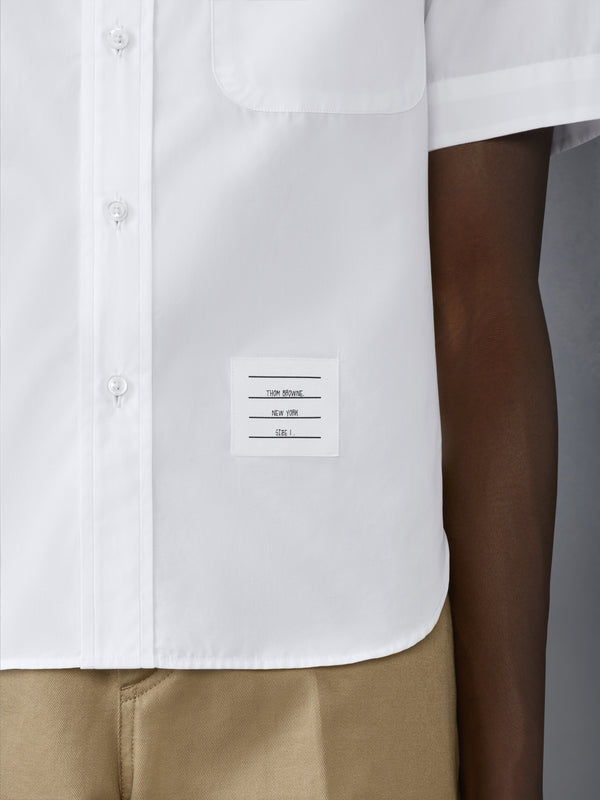 POPLIN ROUND HEM SHIRT - image 5