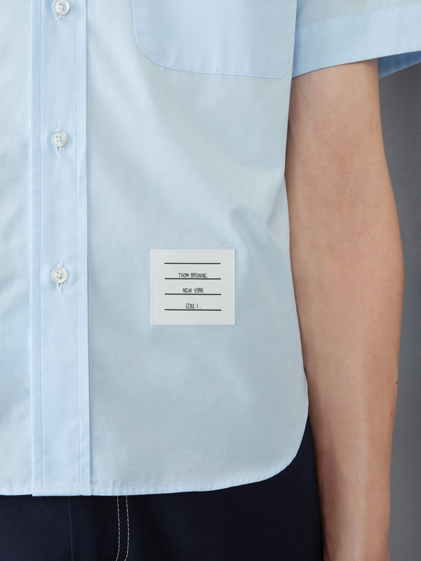 POPLIN ROUND HEM SHIRT - image 5