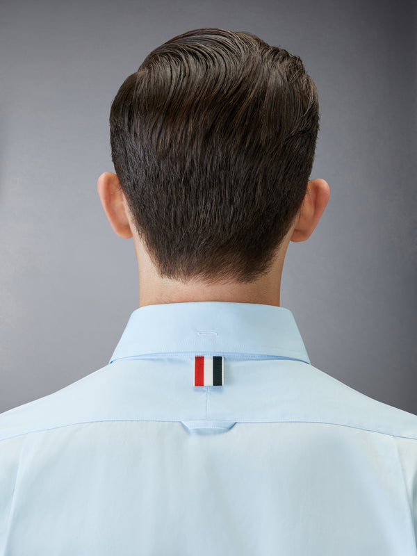 mens round collar dress shirt Rounded Pin Collar