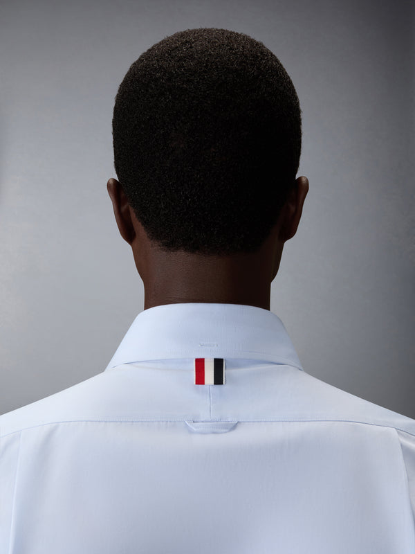 SOLID POPLIN TENNIS RACQUET EMBROIDERY SHORT SLEEVE SHIRT - image 5