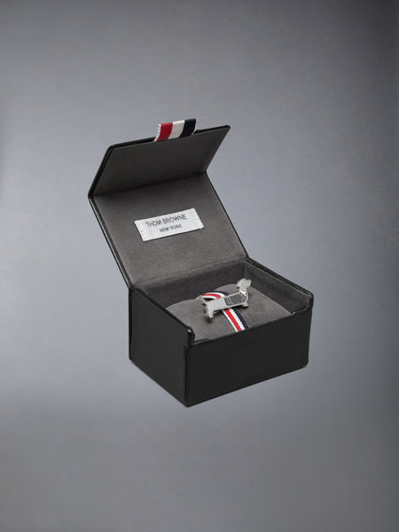 STERLING SILVER LIMOUSINE HECTOR SUIT TIE BAR SILVER