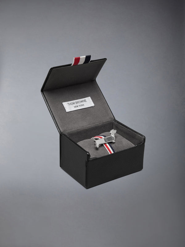 STERLING SILVER LIMOUSINE HECTOR SUIT TIE BAR - image 4