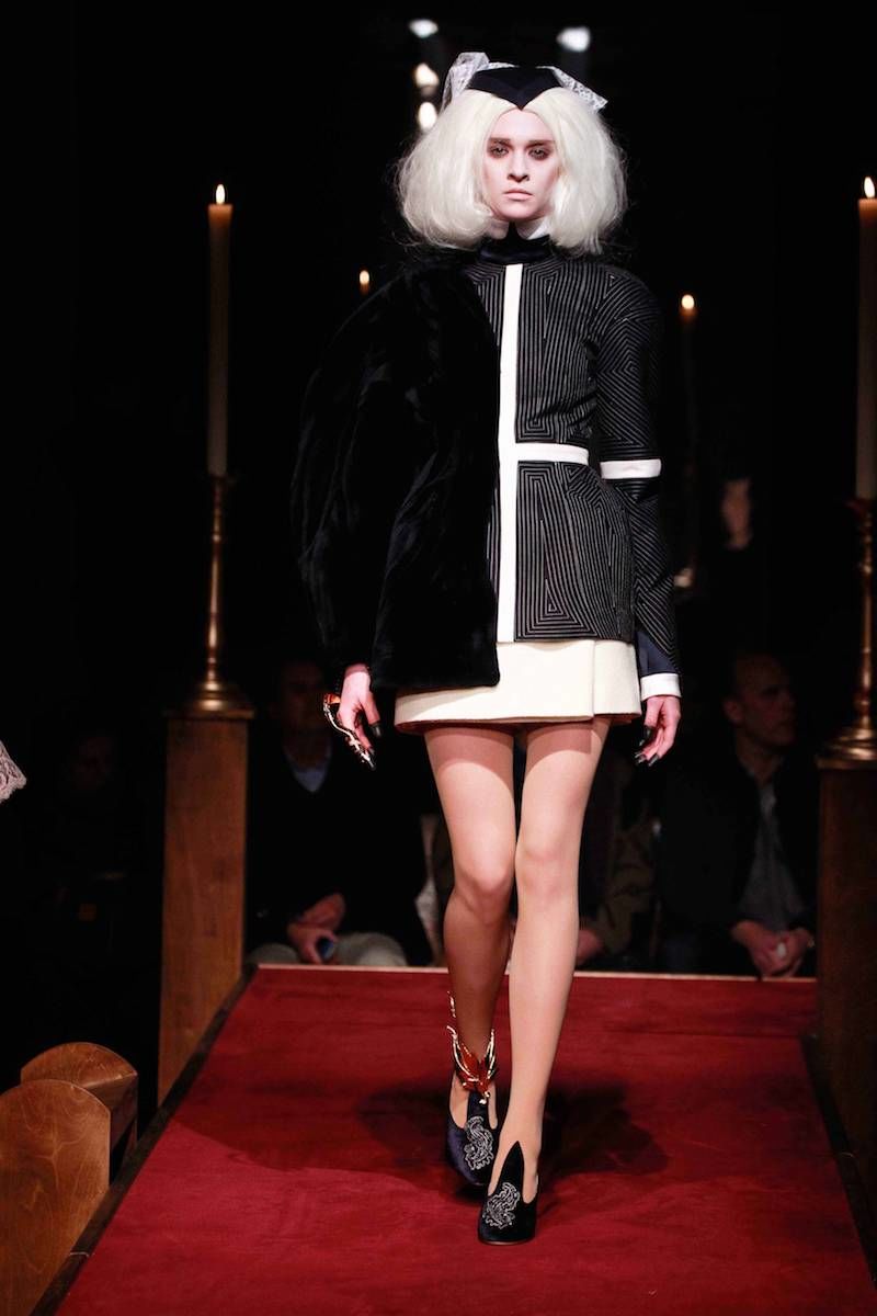 2014 가을 겨울 여성복 런웨이 - LOOK 21