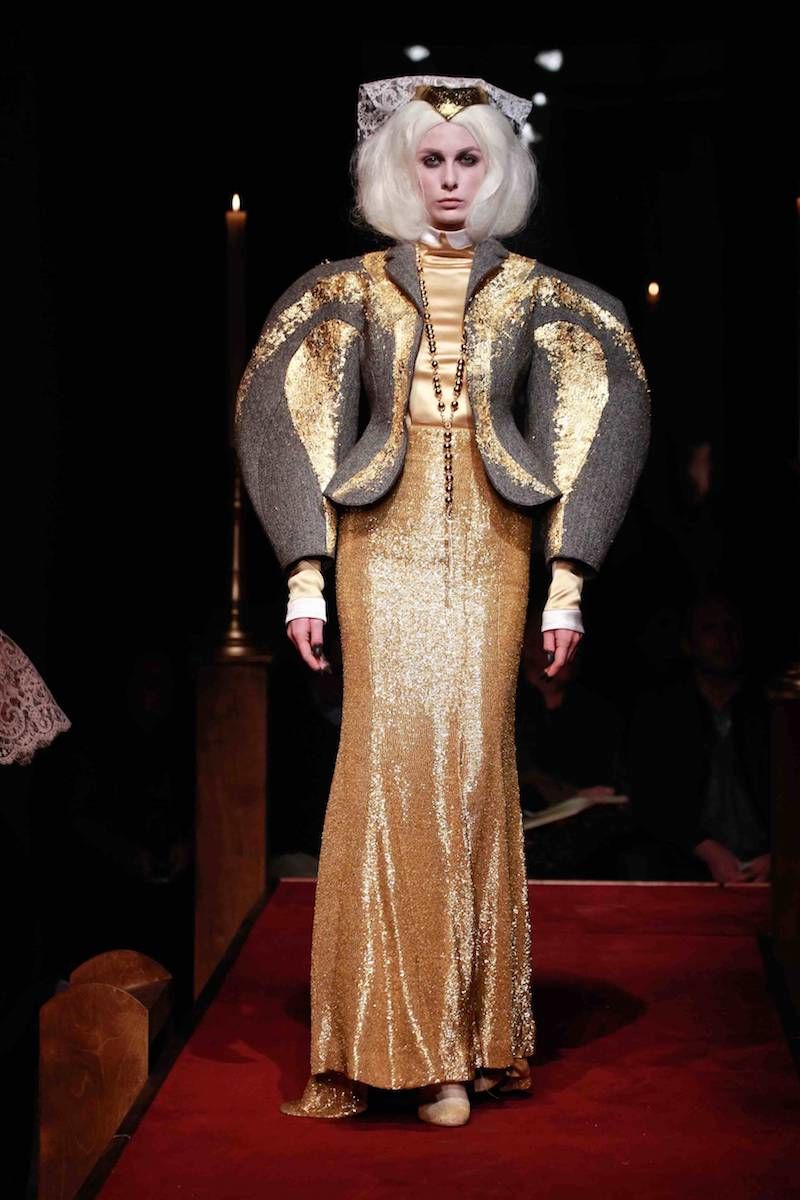 2014 가을 겨울 여성복 런웨이 - LOOK 34