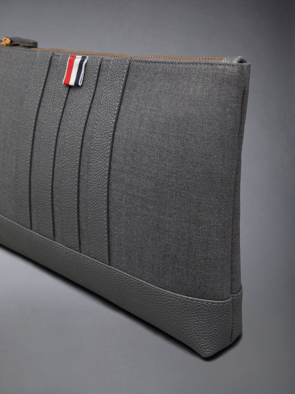 WOOL 4-BAR LARGE POUCH - image 4