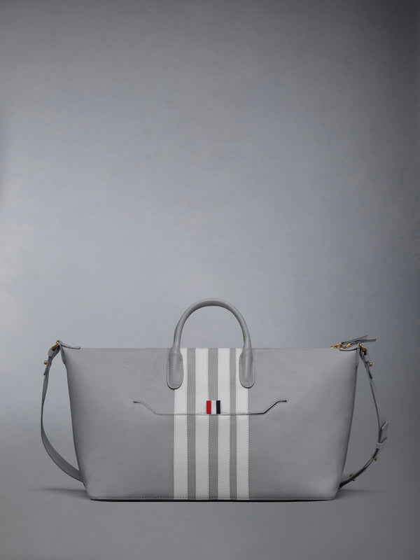 PEBBLE GRAIN 4-BAR MEDIUM DUFFLE - featured image