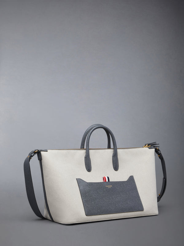 COTTON CANVAS MEDIUM DUFFLE - image 5