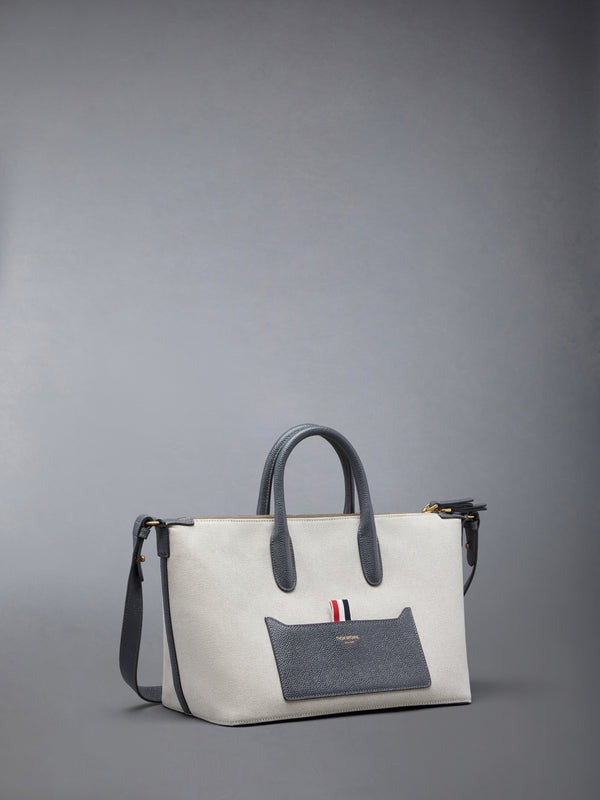 COTTON CANVAS SMALL DUFFLE - image 3