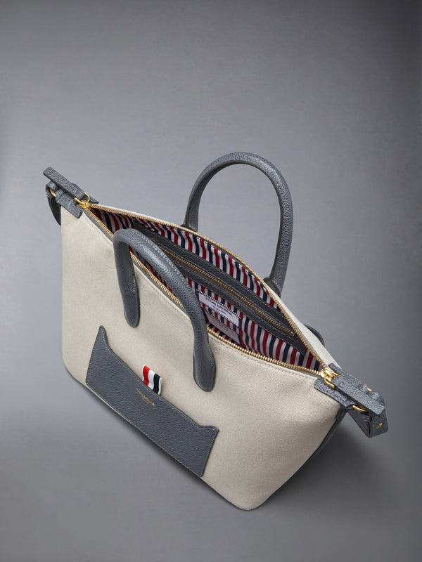 COTTON CANVAS SMALL DUFFLE - image 5