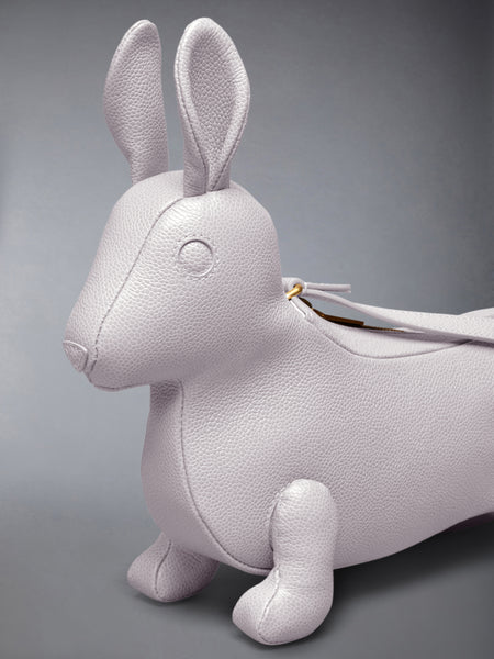 BABY RABBIT BAG IN PEBBLE GRAIN LEATHER LT PINK