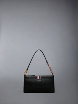 PEBBLE GRAIN ZIPPED MINI BAG