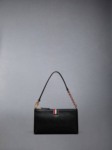 PEBBLE GRAIN ZIPPED MINI BAG