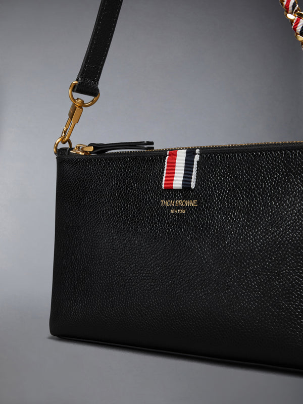 PEBBLE GRAIN ZIPPED MINI BAG - image 5
