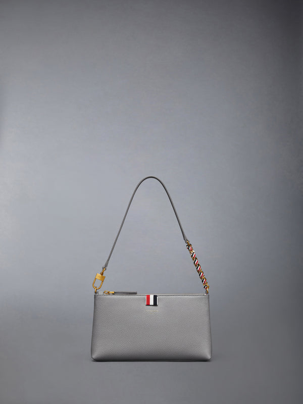 PEBBLE GRAIN ZIPPED MINI BAG - featured image