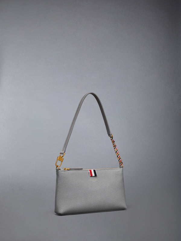PEBBLE GRAIN ZIPPED MINI BAG - image 2