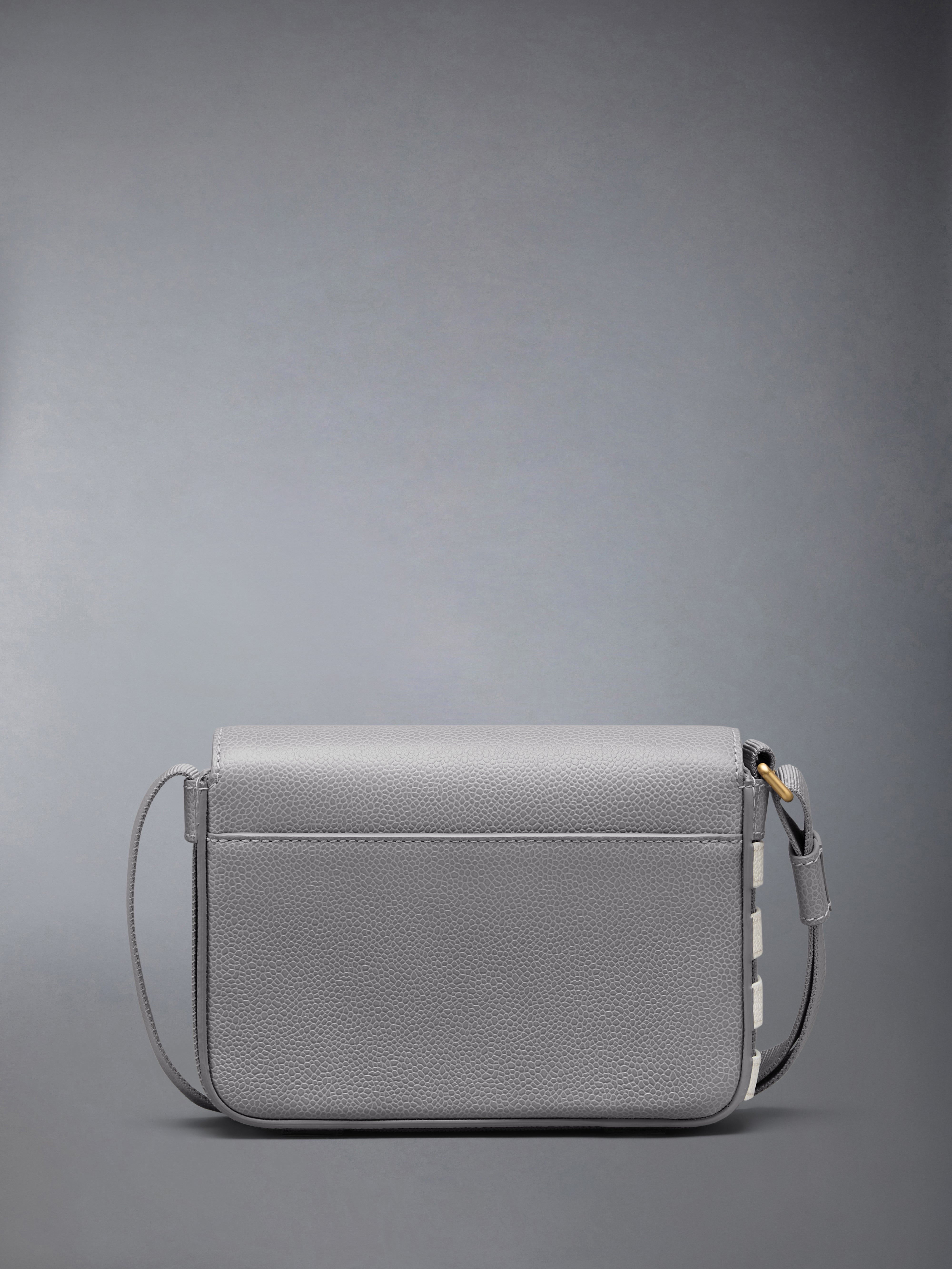 ペブルグレイン 4-BAR スモール リポーターバッグ | Thom Browne