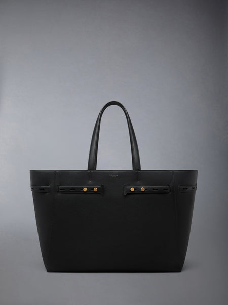 MR. THOM CABAS BAG IN SOFT CALF LEATHER BLACK
