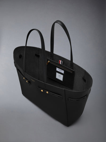 MR. THOM CABAS BAG IN SOFT CALF LEATHER BLACK