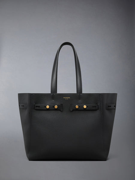 MRS. THOM CABAS BAG IN SOFT CALF LEATHER BLACK