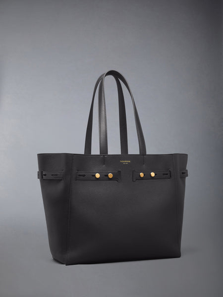 MRS. THOM CABAS BAG IN SOFT CALF LEATHER DARK GREY