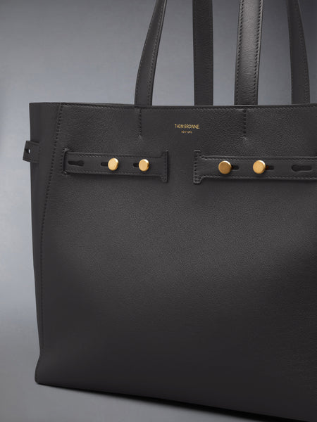 MRS. THOM CABAS BAG IN SOFT CALF LEATHER DARK GREY