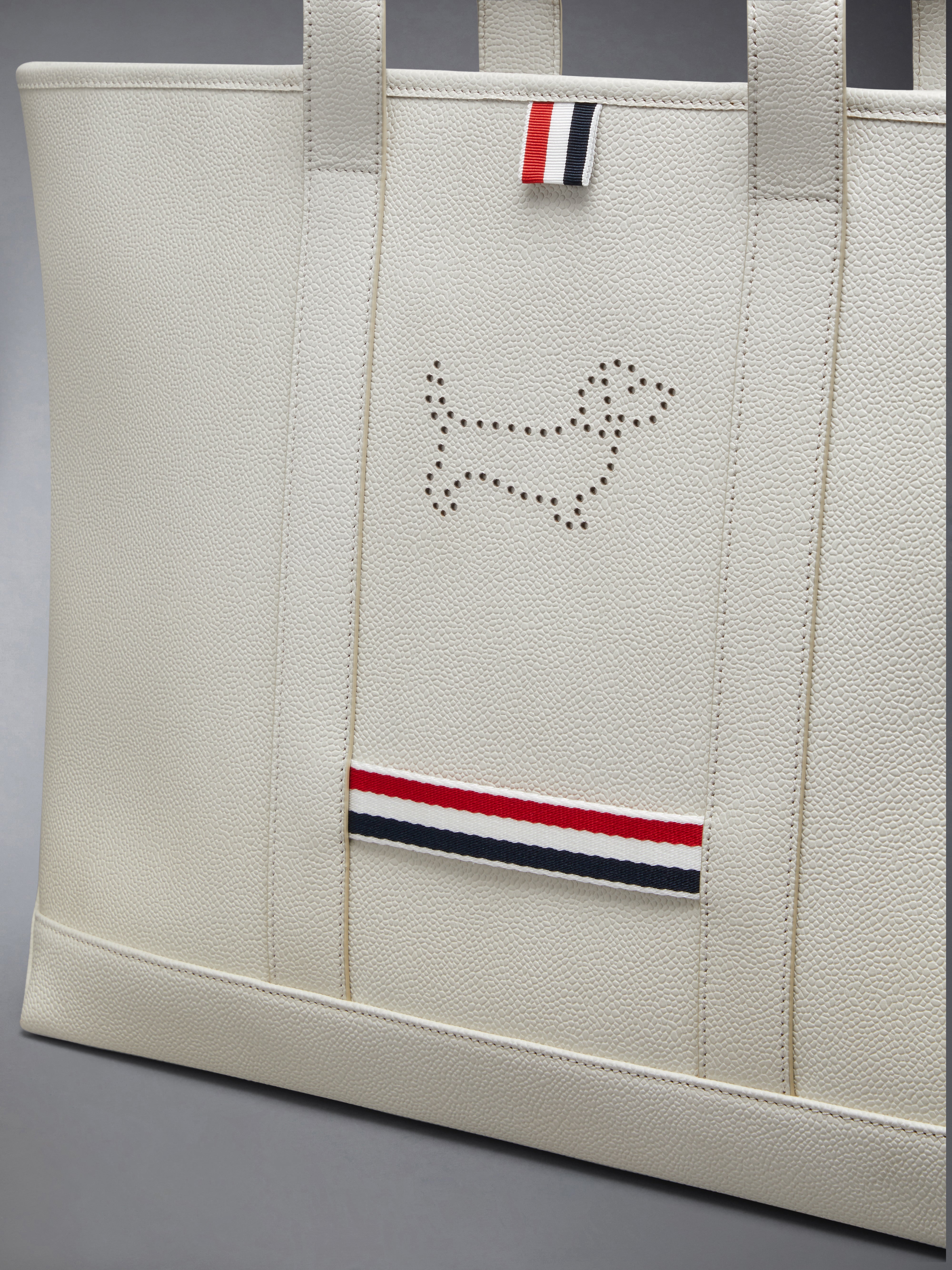 Pebble Grain Hector Medium Tool Tote | Thom Browne