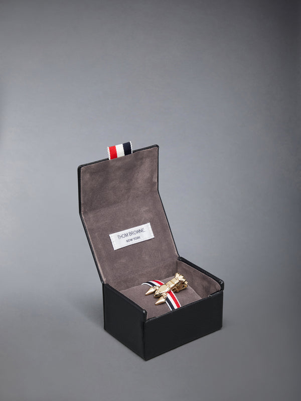 BRASS LOBSTER TIE BAR - image 4