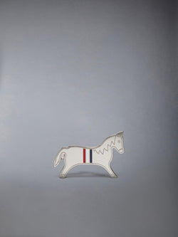 LUNAR NEW YEAR STERLING SILVER HORSE TIE BAR